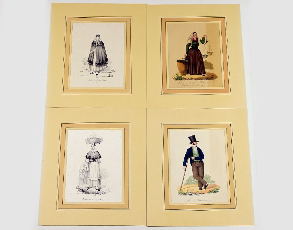 Trajes e Costumes Populares Portugueses do Séc. XIX