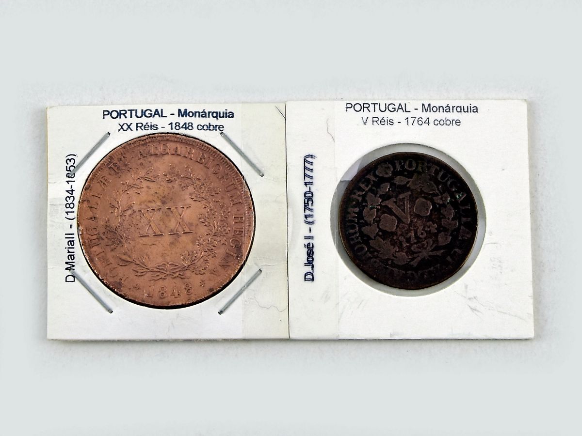 Conjunto de 2 moedas