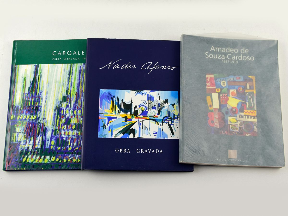 3 Livros de diversos artistas