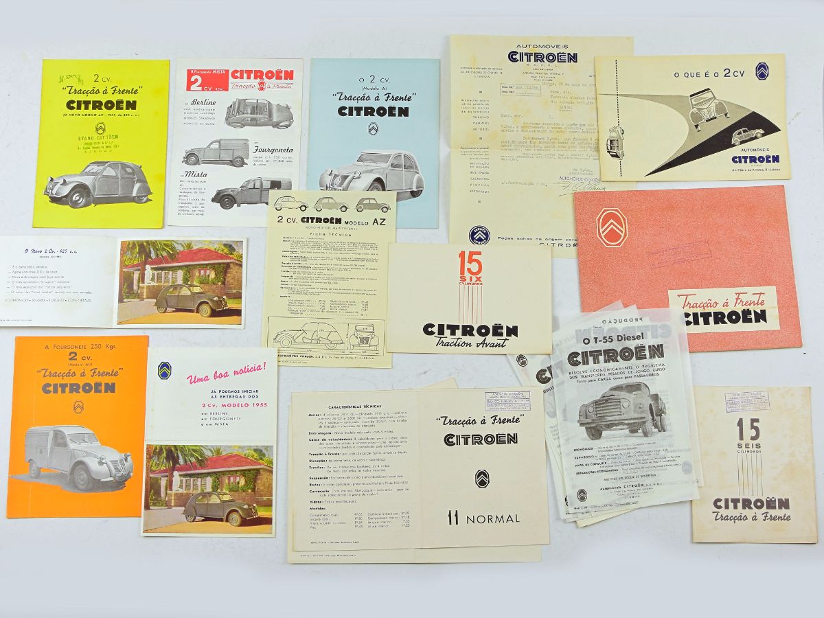 25 Folhetos da Citroën