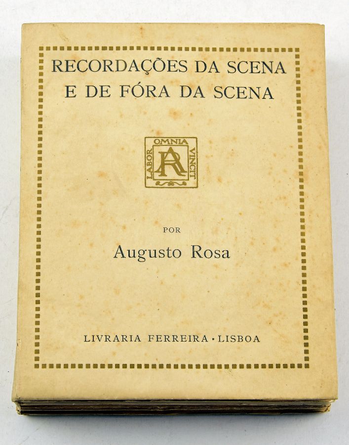 Recordações da Scena e de Fóra da Scena