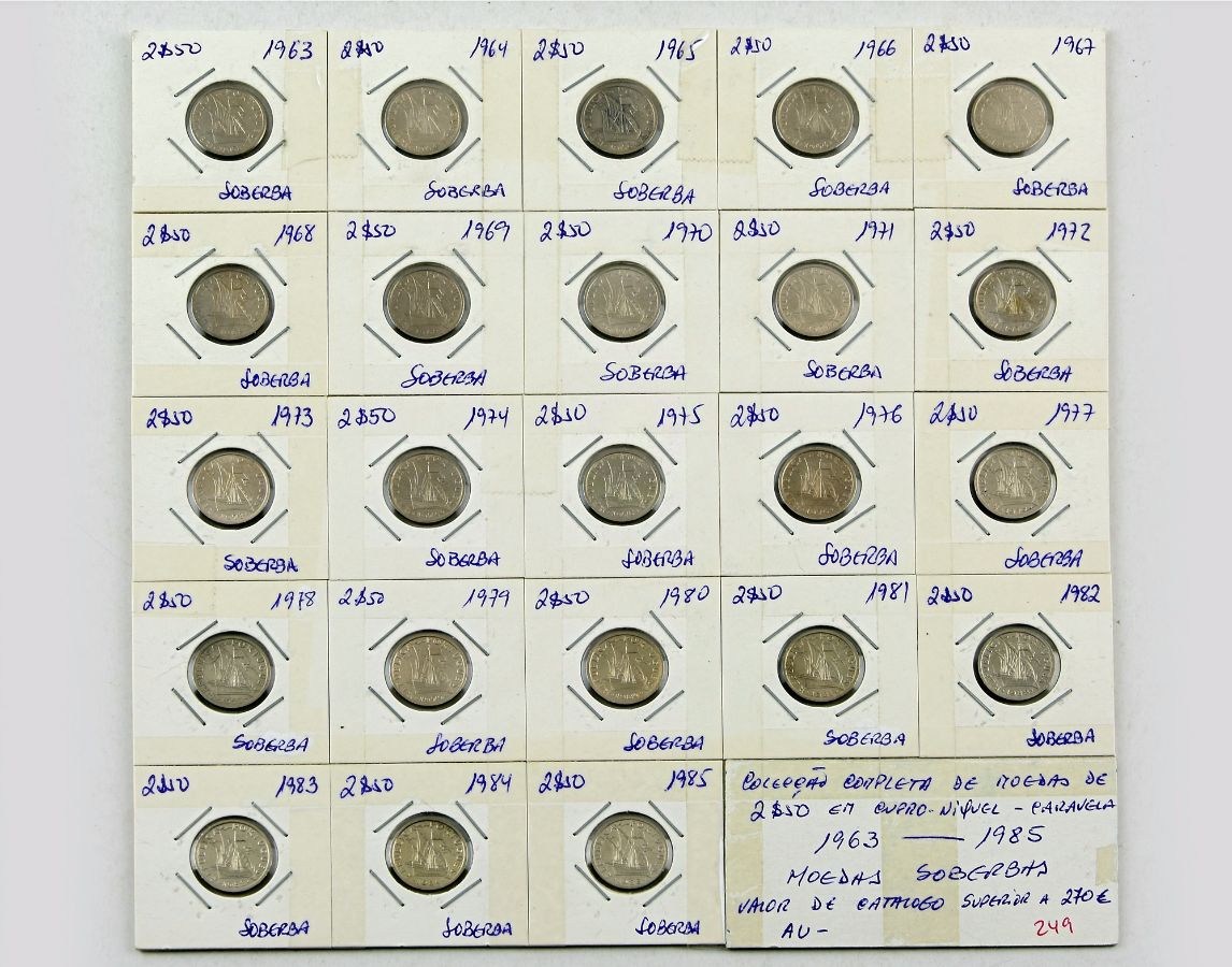 Colecção completa de moedas 