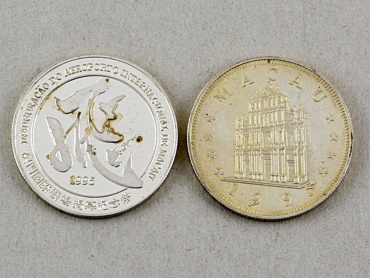 2 Moedas de prata