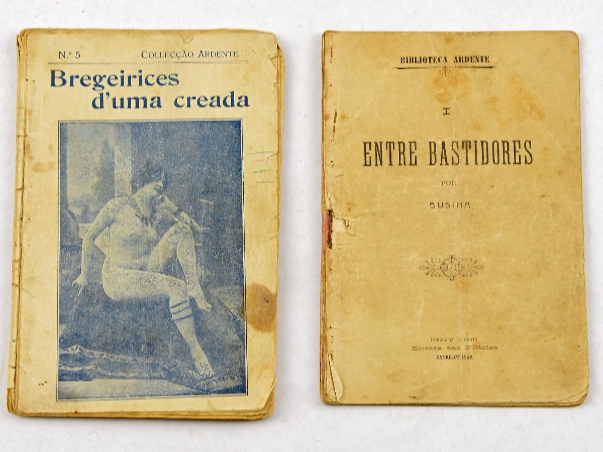 2 Livros Eróticos Clandestinos