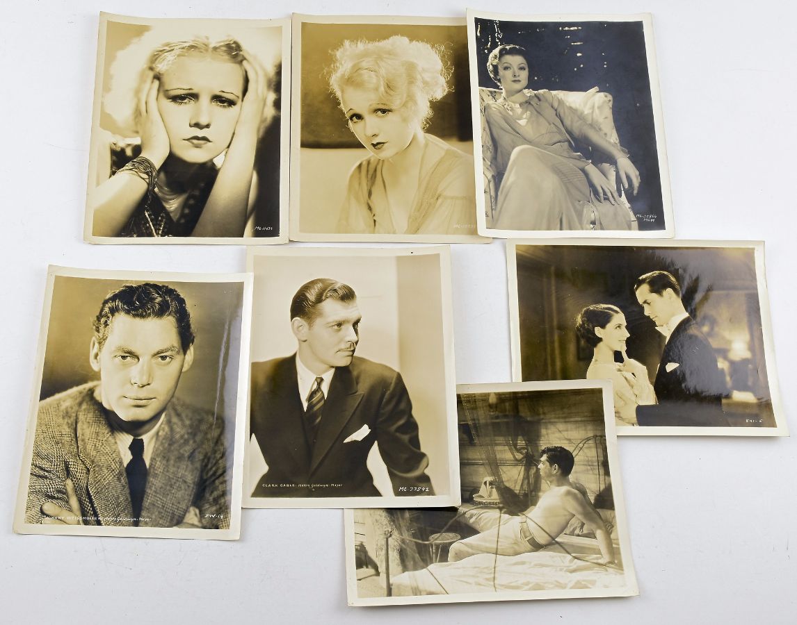 7 Fotografias de Estrelas de Cinema da MGM