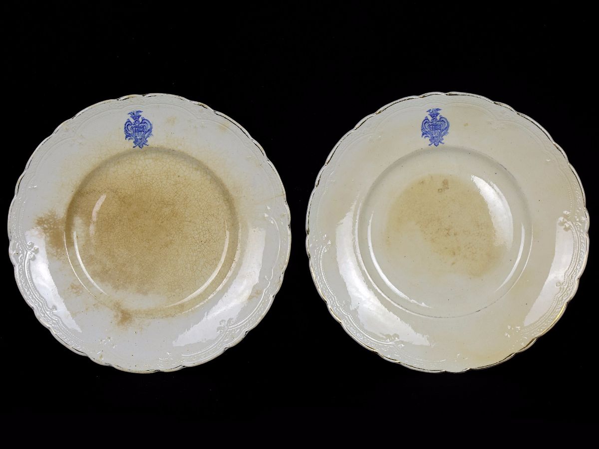 2 Pratos Brasonados