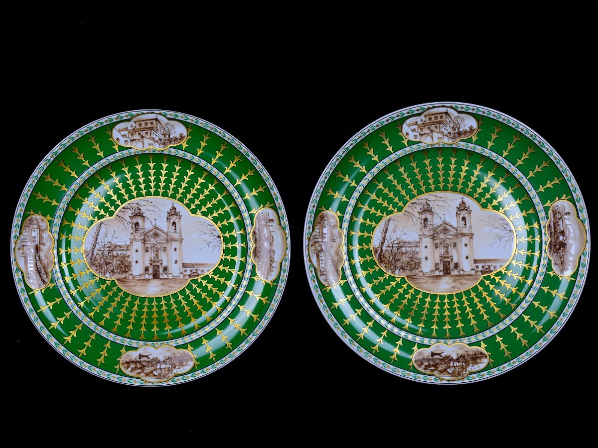 2 Pratos da Vista Alegre