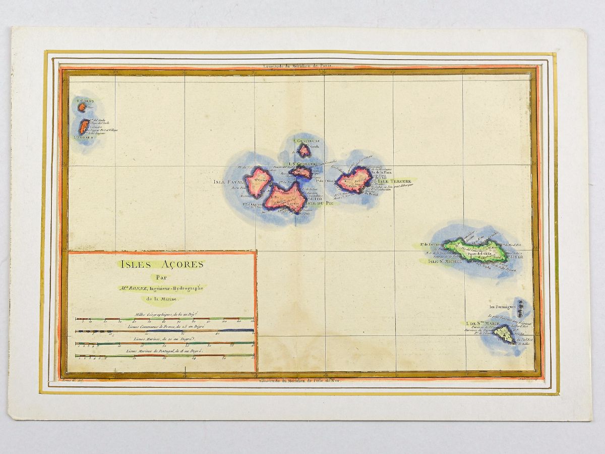 Mapa do Arquipélago dos Açores