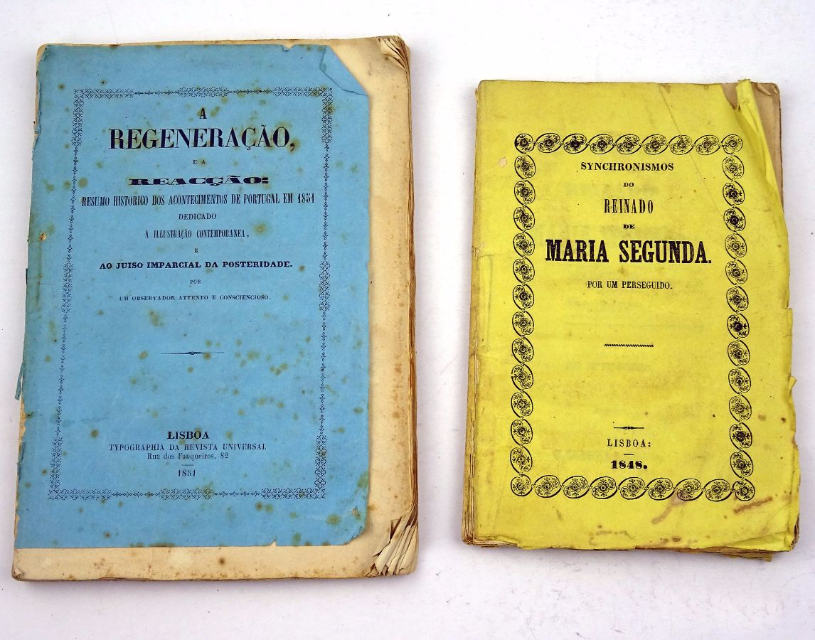 2 Livros sobre o Período Regeneração