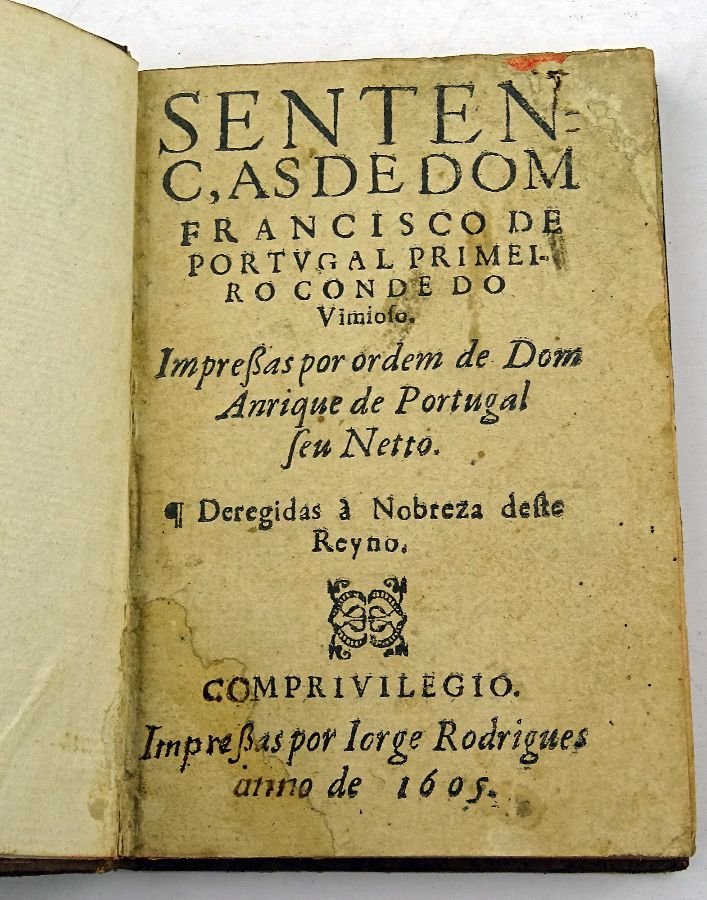 Sentenças de D. Francisco de Portugal