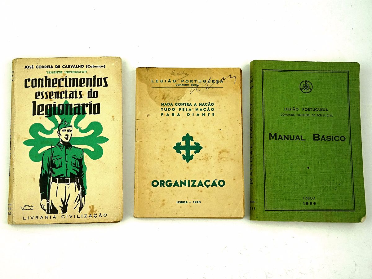 3 Livros sobre a Legião Portuguesa