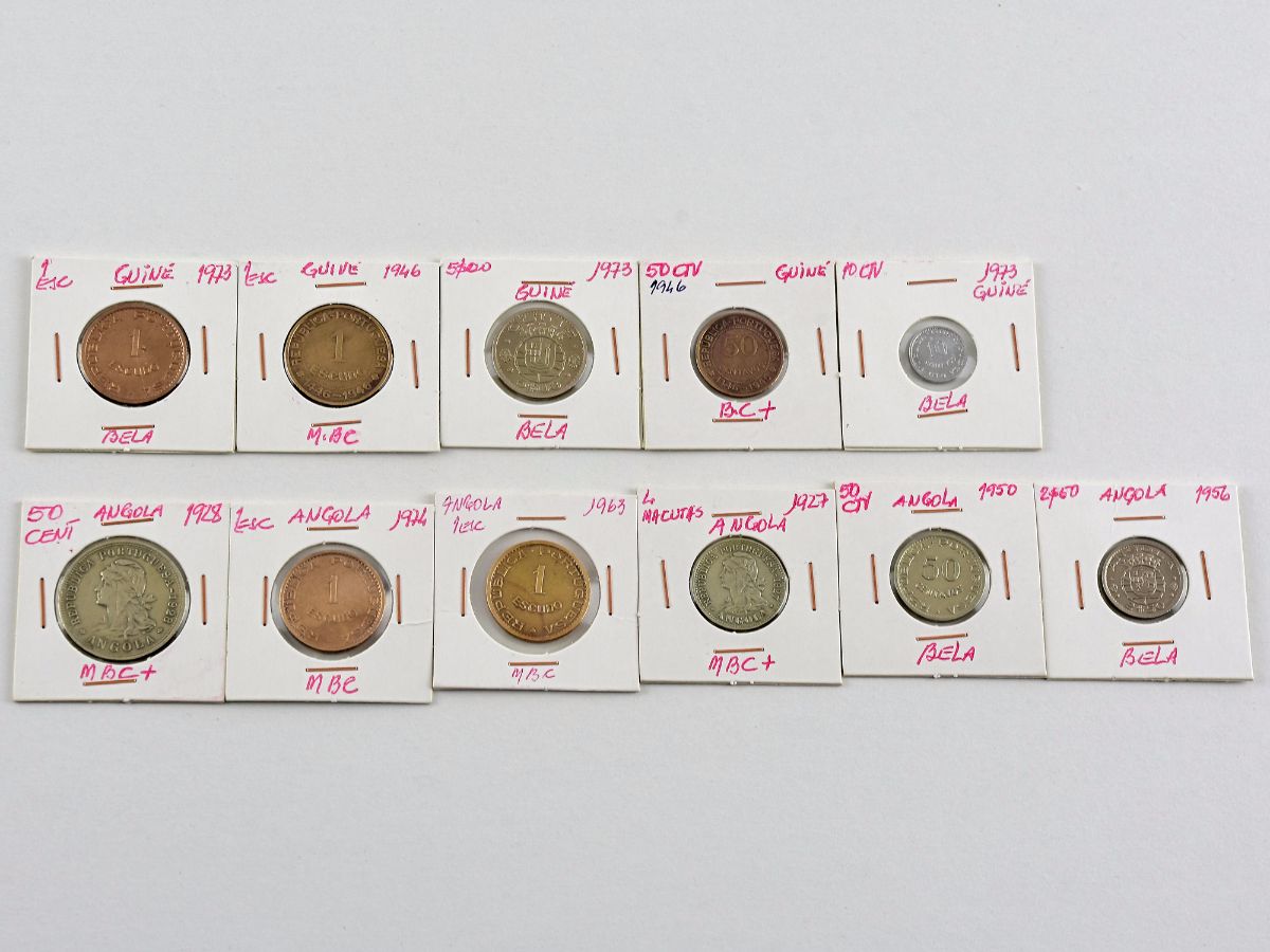 Moedas da Guiné / Angola (11)