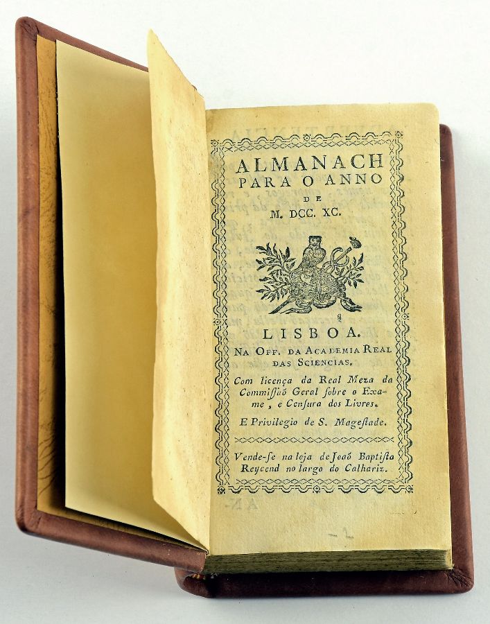 Almanaque para o ano de 1790