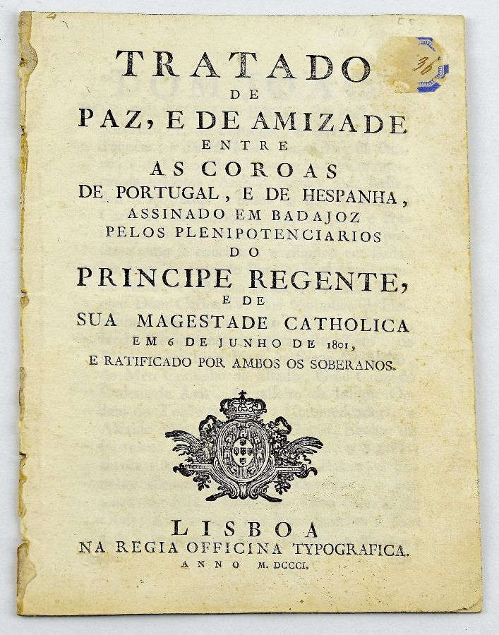 Tratado de 1801 entre Portugal e Espanha