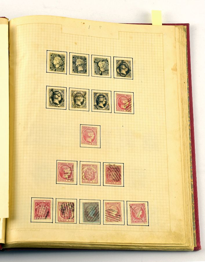 Colecção clássica de selos de Espanha