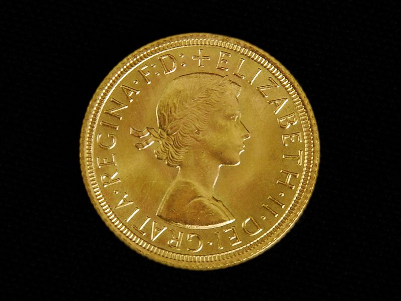 Libra Inglesa em Ouro