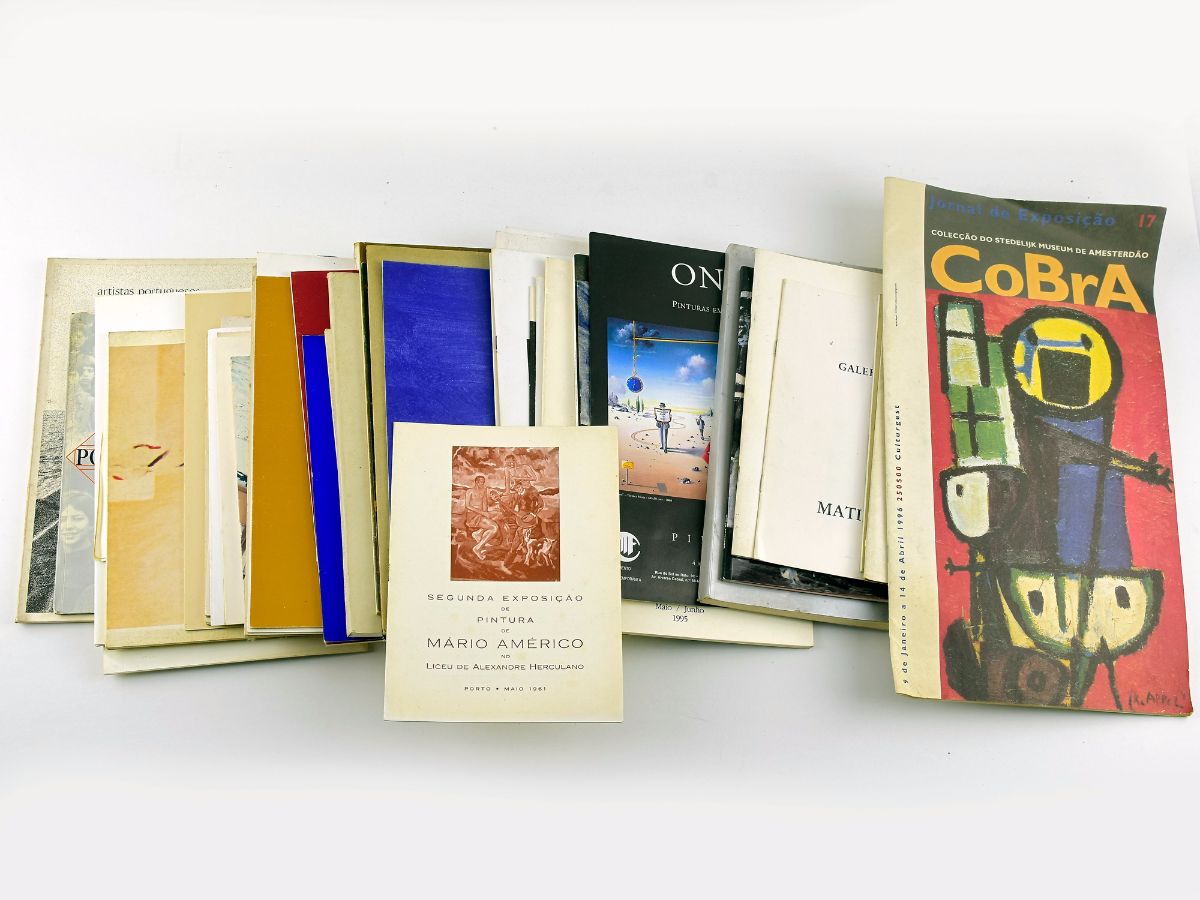 42 Livros e Catálogos de Pintores