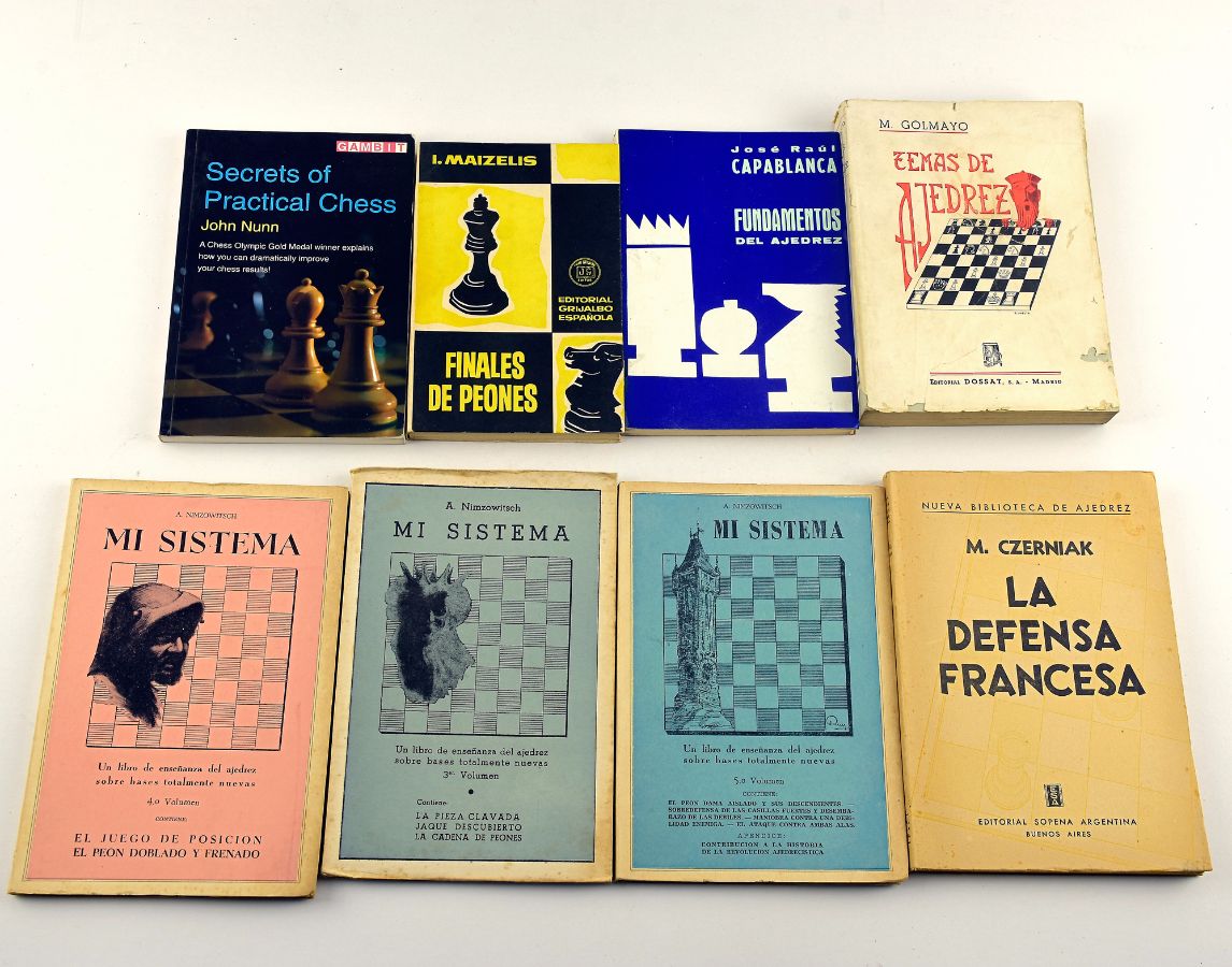 8 Livros sobre Xadrez