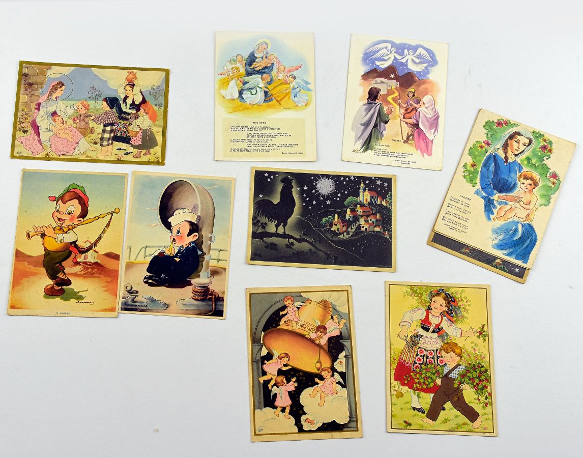 12 Inteiros postais de Boas Festas