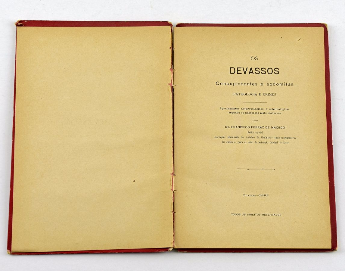 Devassos, Concupiscentes e Sodomitas 1902