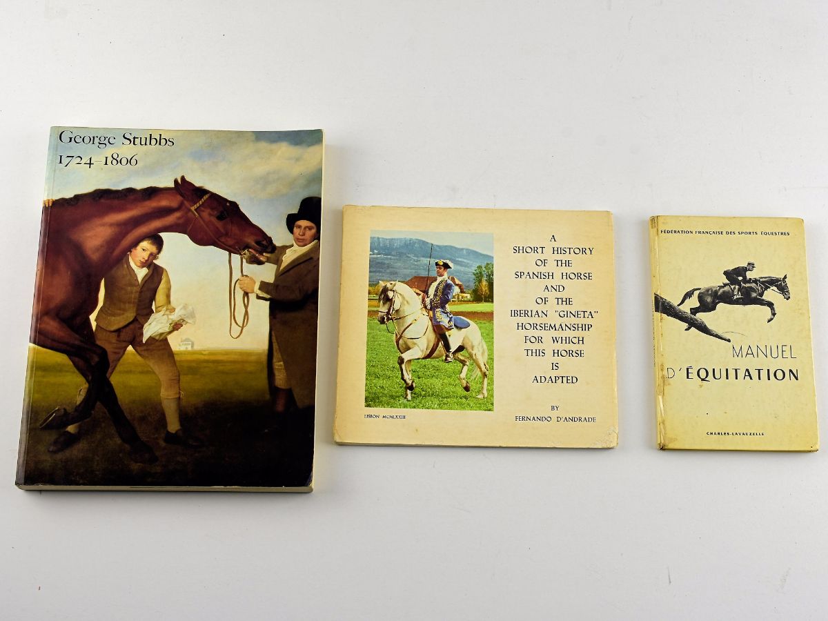 3 Livros de Equitação