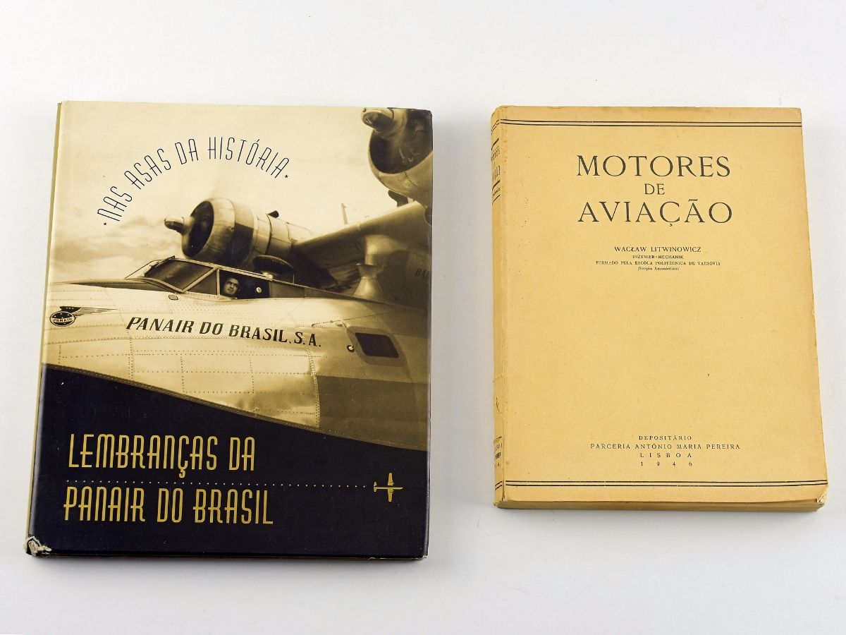 2 Livros sobre Aviação