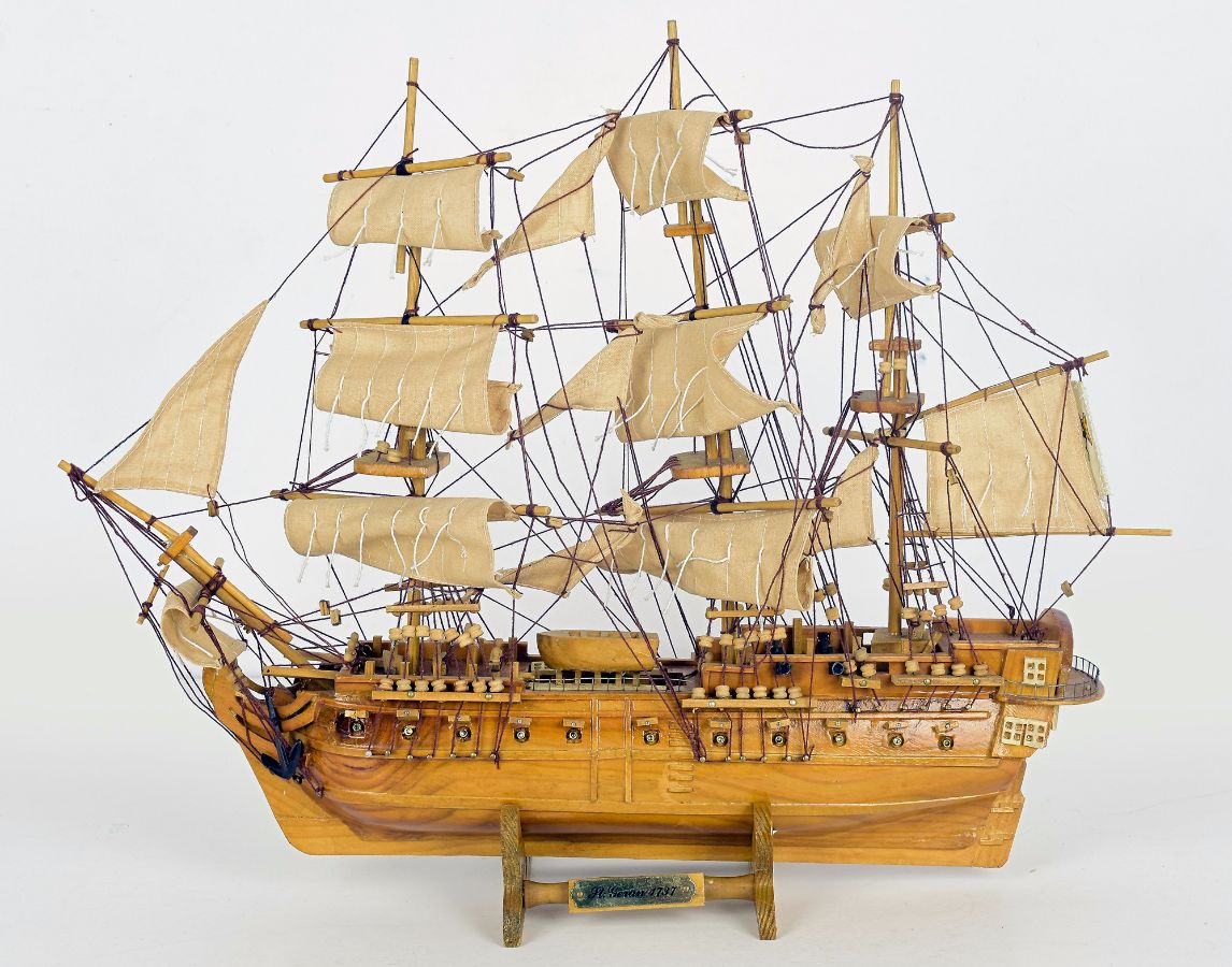 Maquete do barco St. Geran (1737)