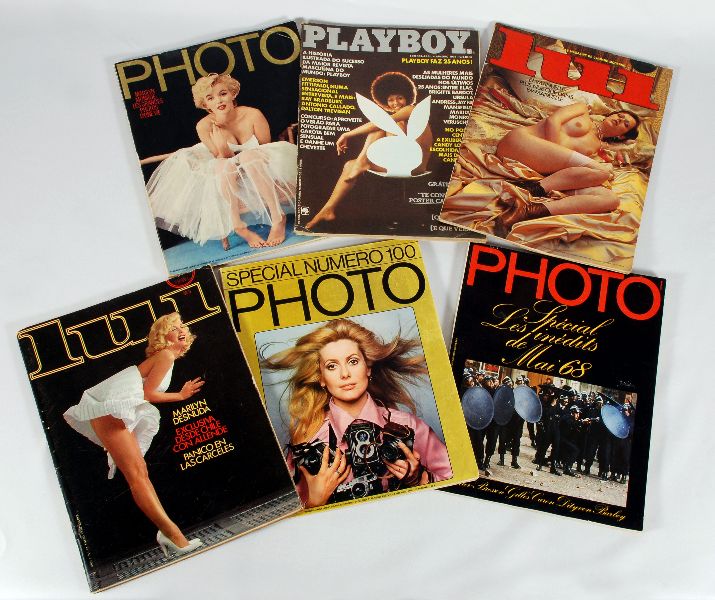 Revistas PHOTO, LUI e PLAYBOY