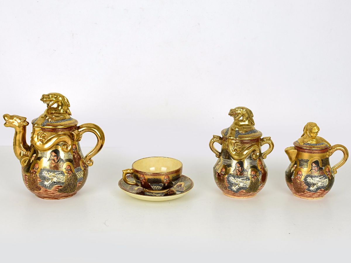 Serviço de café Satsuma