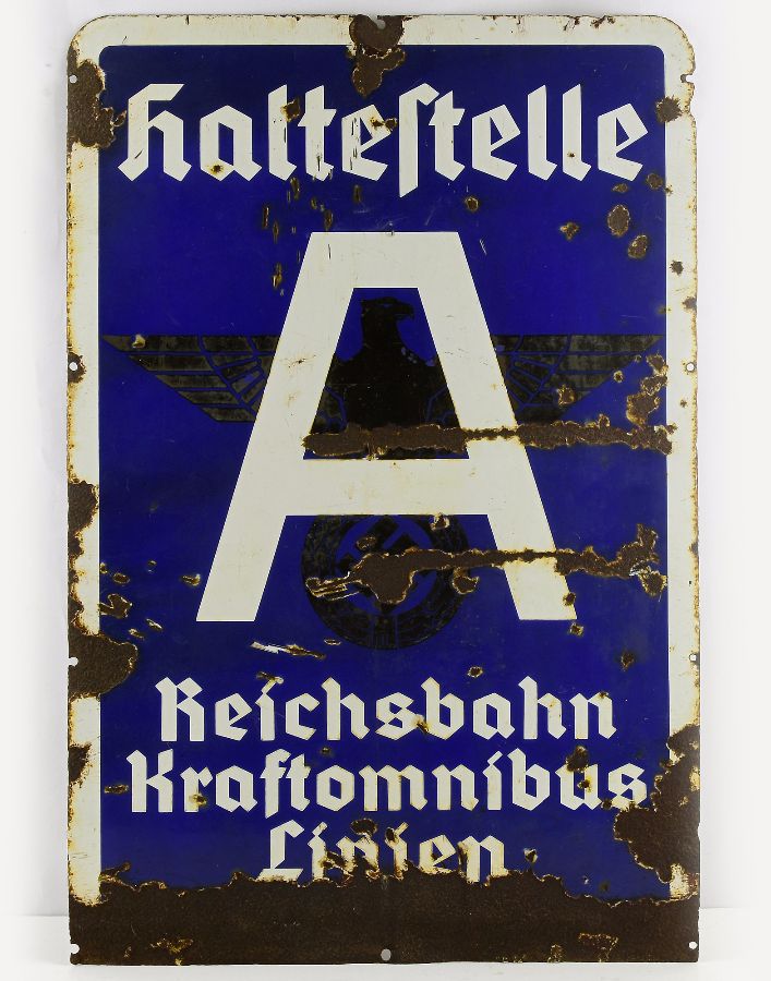 Placa para paragem de Transporte Público