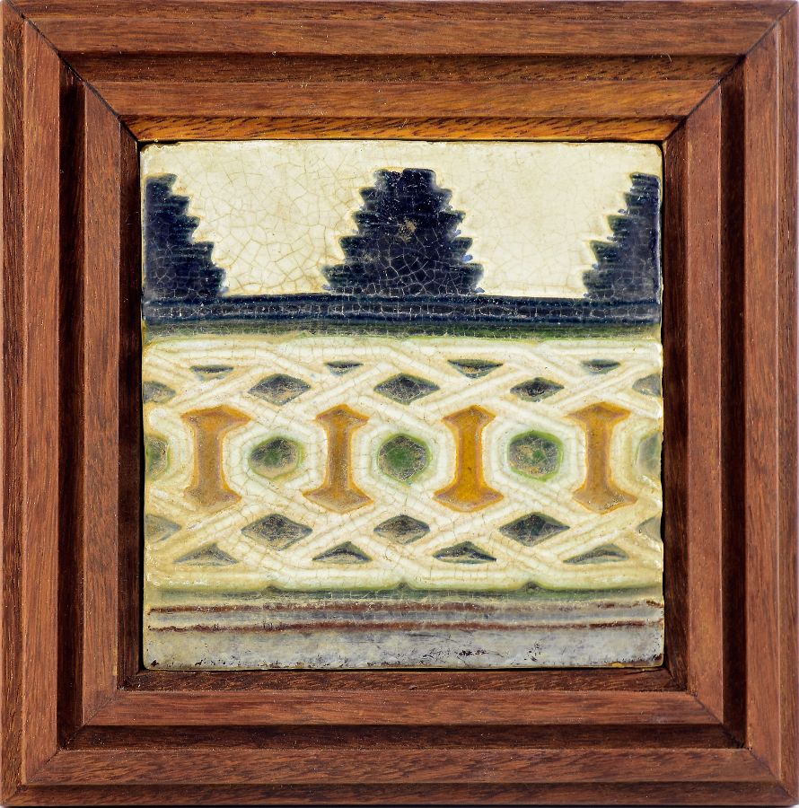 Azulejo emoldurado