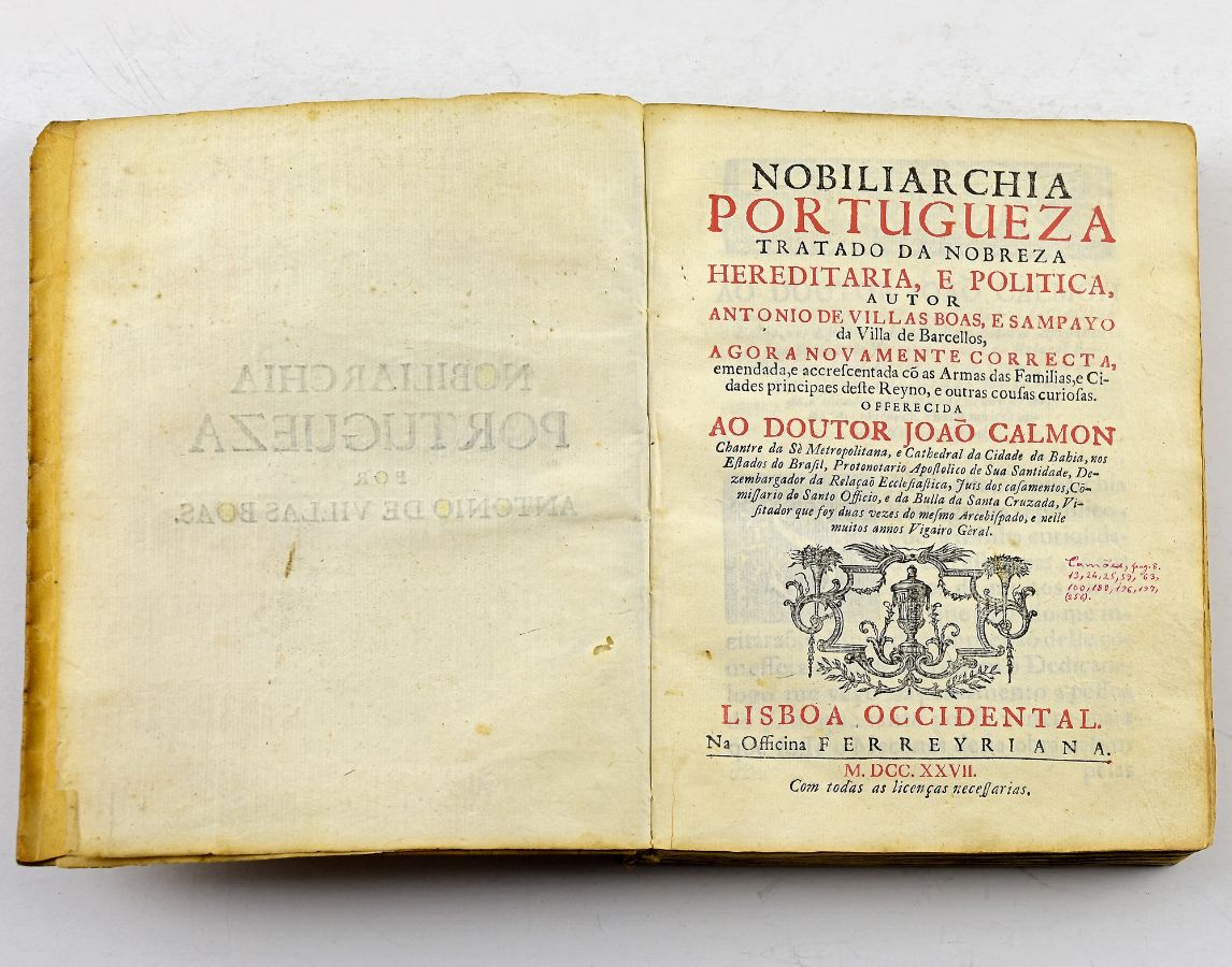 Nobiliarchia Portugueza