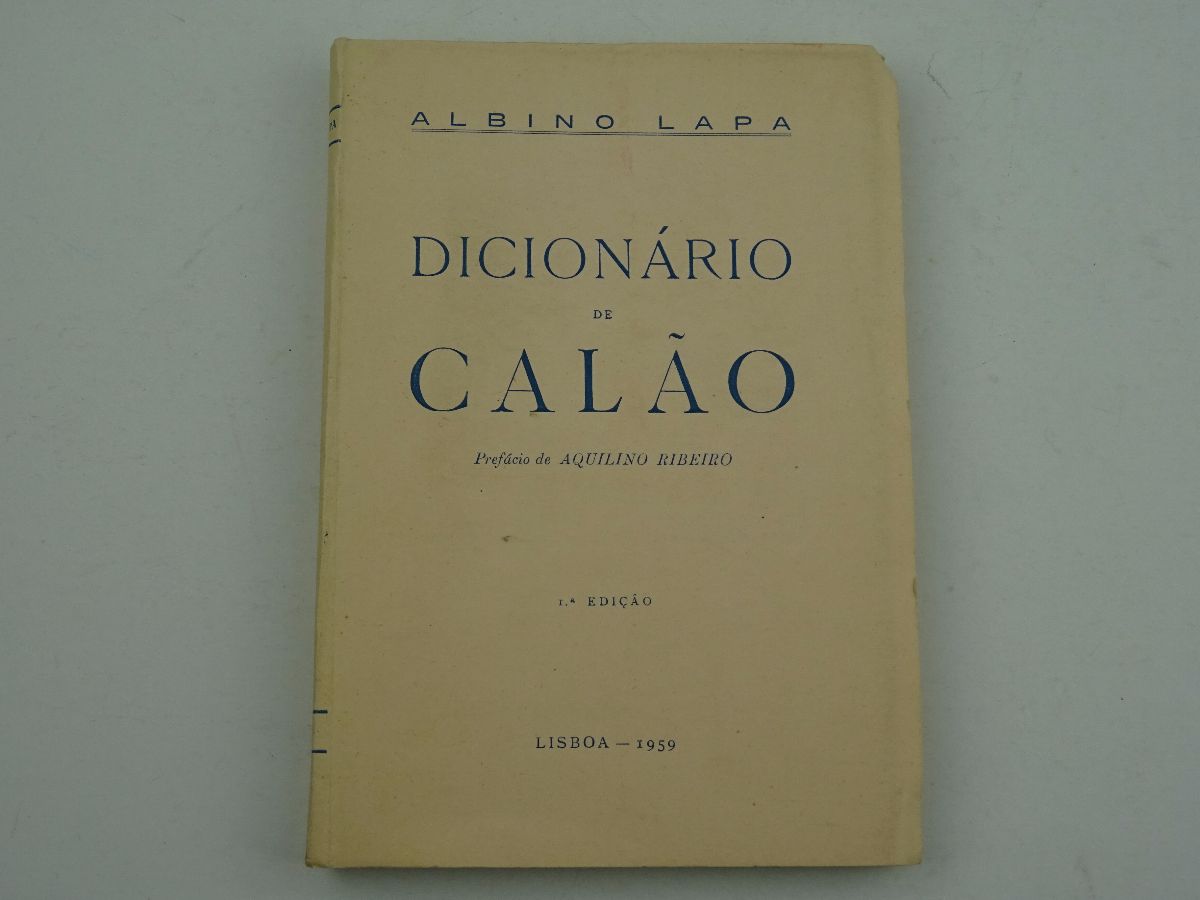 Dicionário de Calão