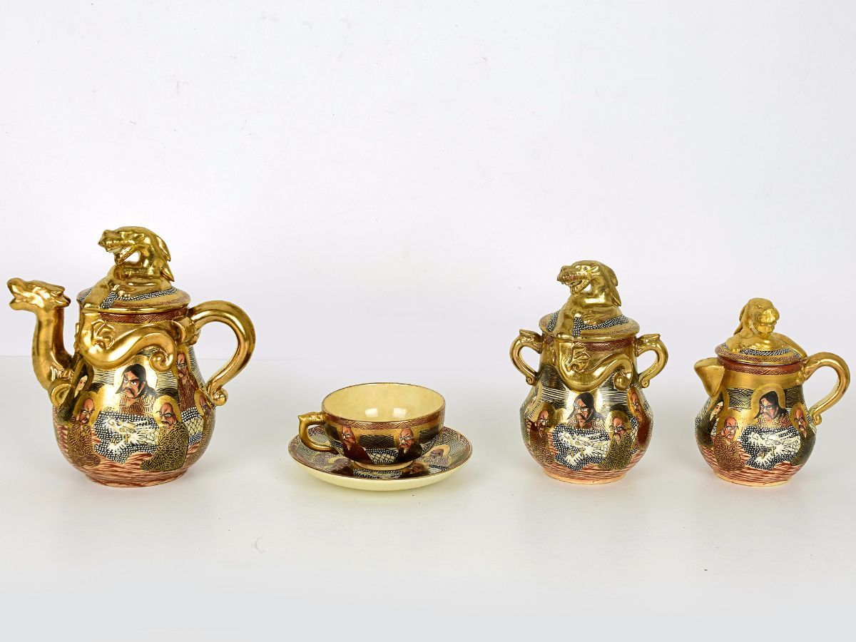 Serviço de café Satsuma