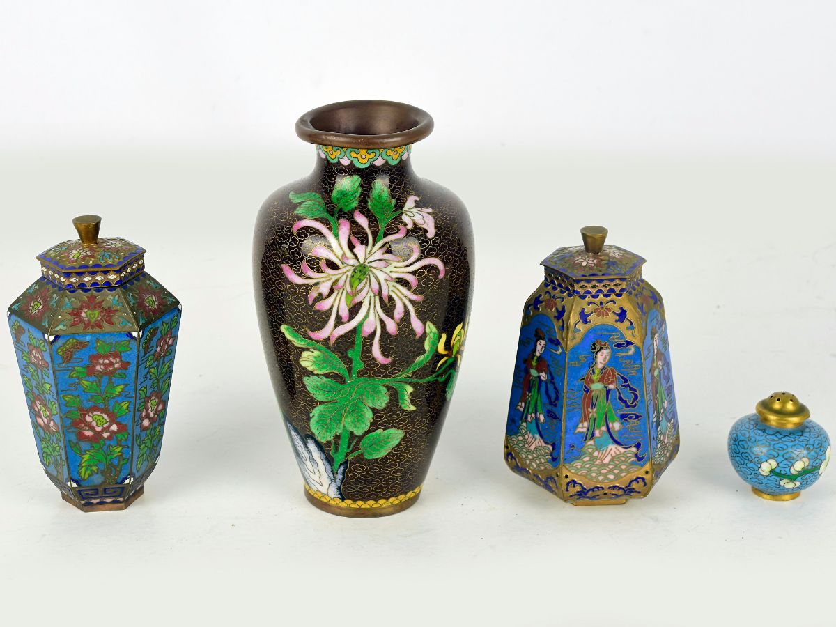 Cloisonné (4 peças)