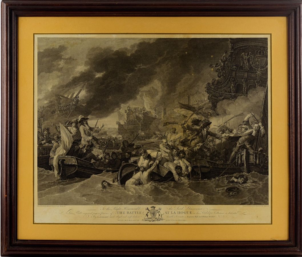 The battle at la Hogue