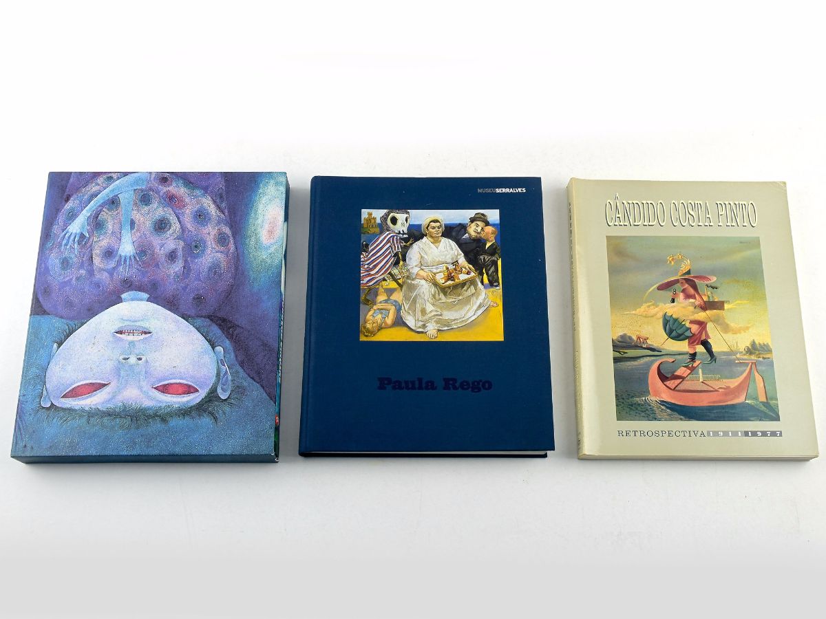 3 Livros de artistas Portugueses