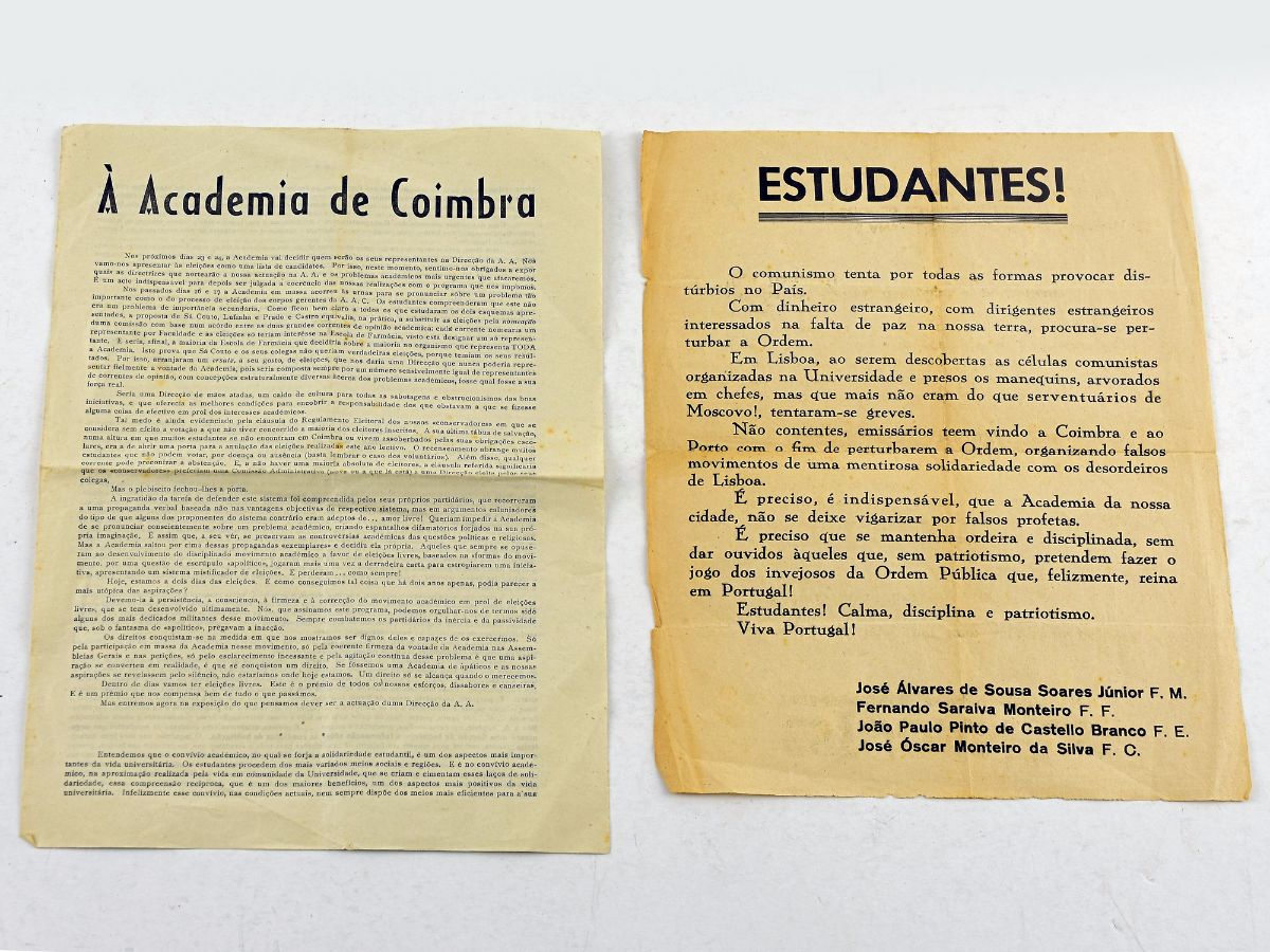 Manifestos Políticos Estudantis