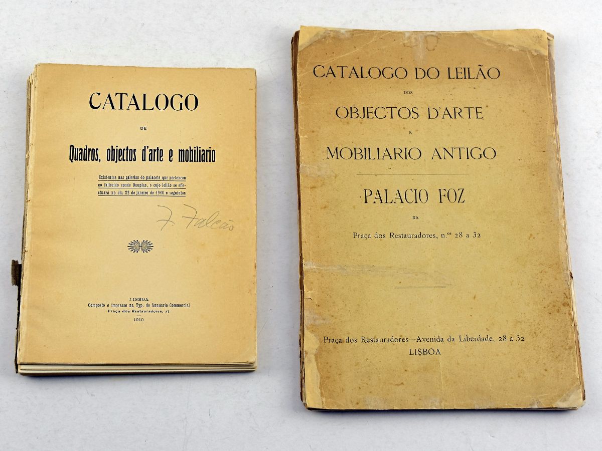 2 Catálogos de Leilão