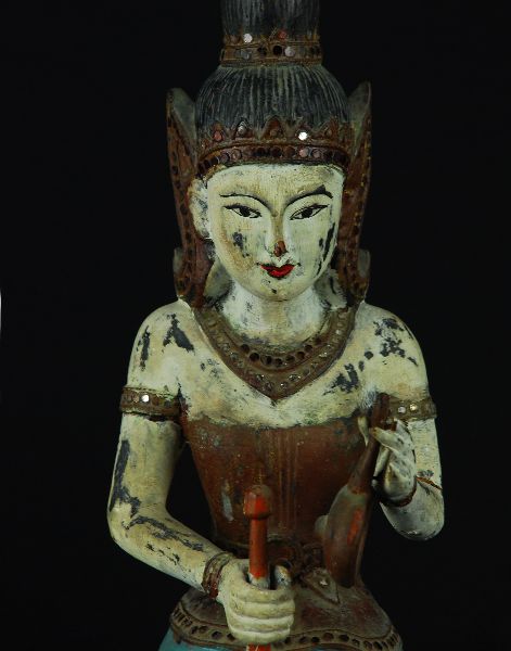 Par de Esculturas Tailandesas