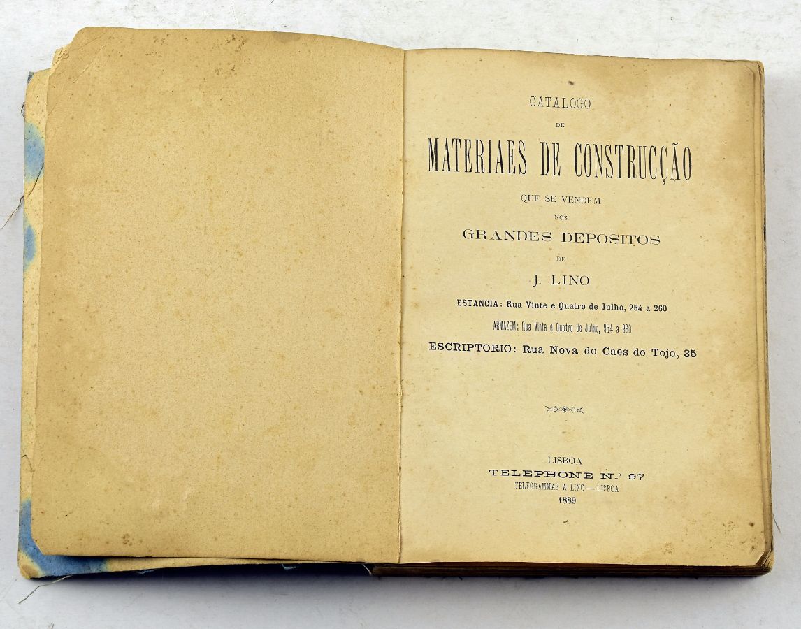 Catálogo de materiais de Construção