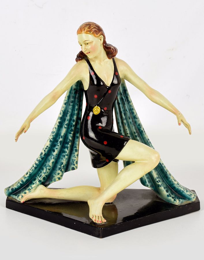 Figura feminina Art Deco