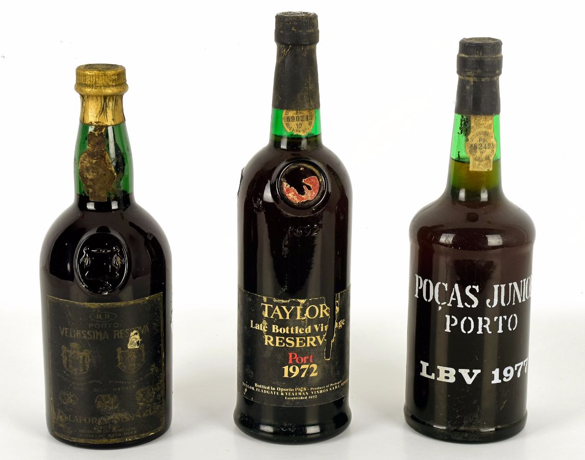 3 Garrafas de Vinho do Porto