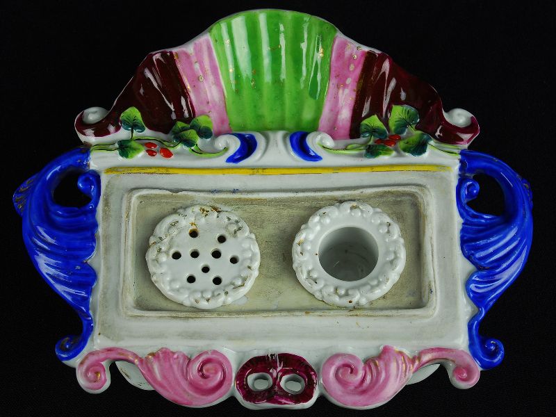 Tinteiro em Porcelana