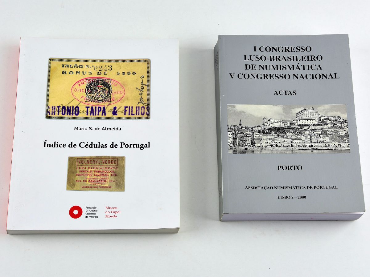 2 Livros sobre Numismática