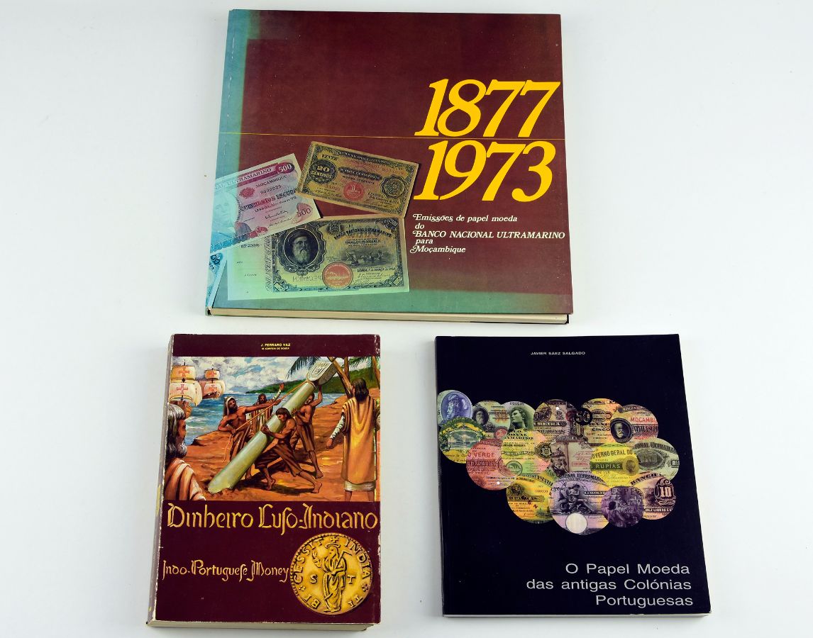 3 Livros do Papel-Moeda