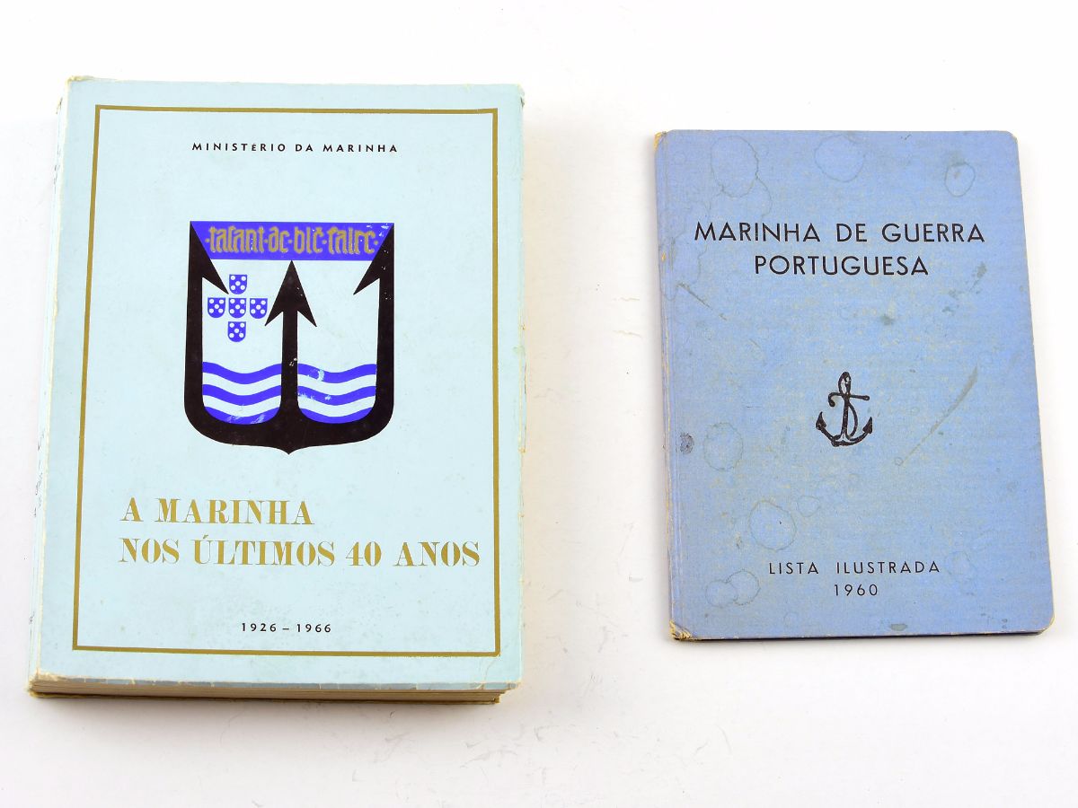 2 Livros sobre a Marinha