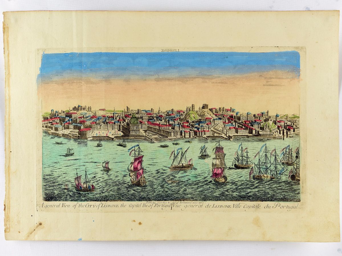 Gravura de Lisboa