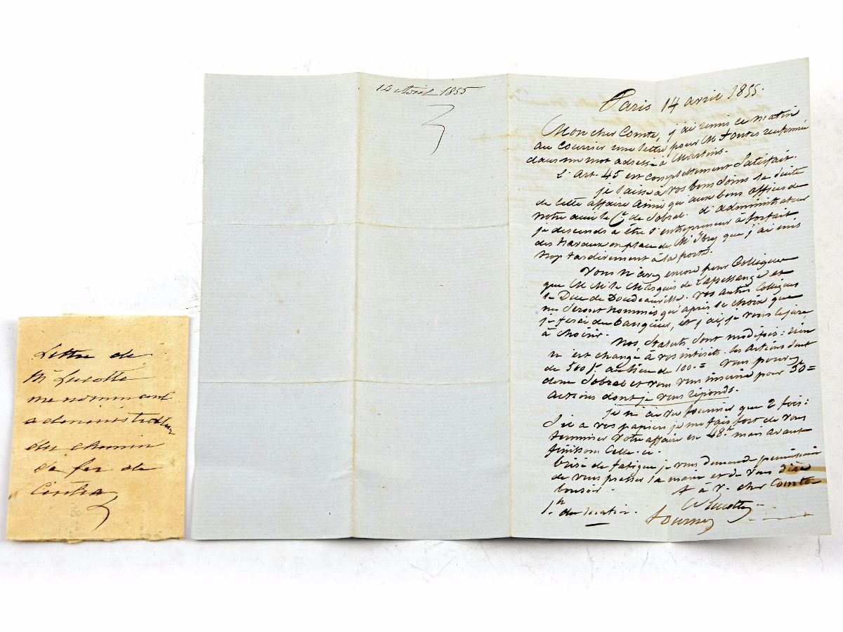 Societe des Chemins de Fer Portugais 1855