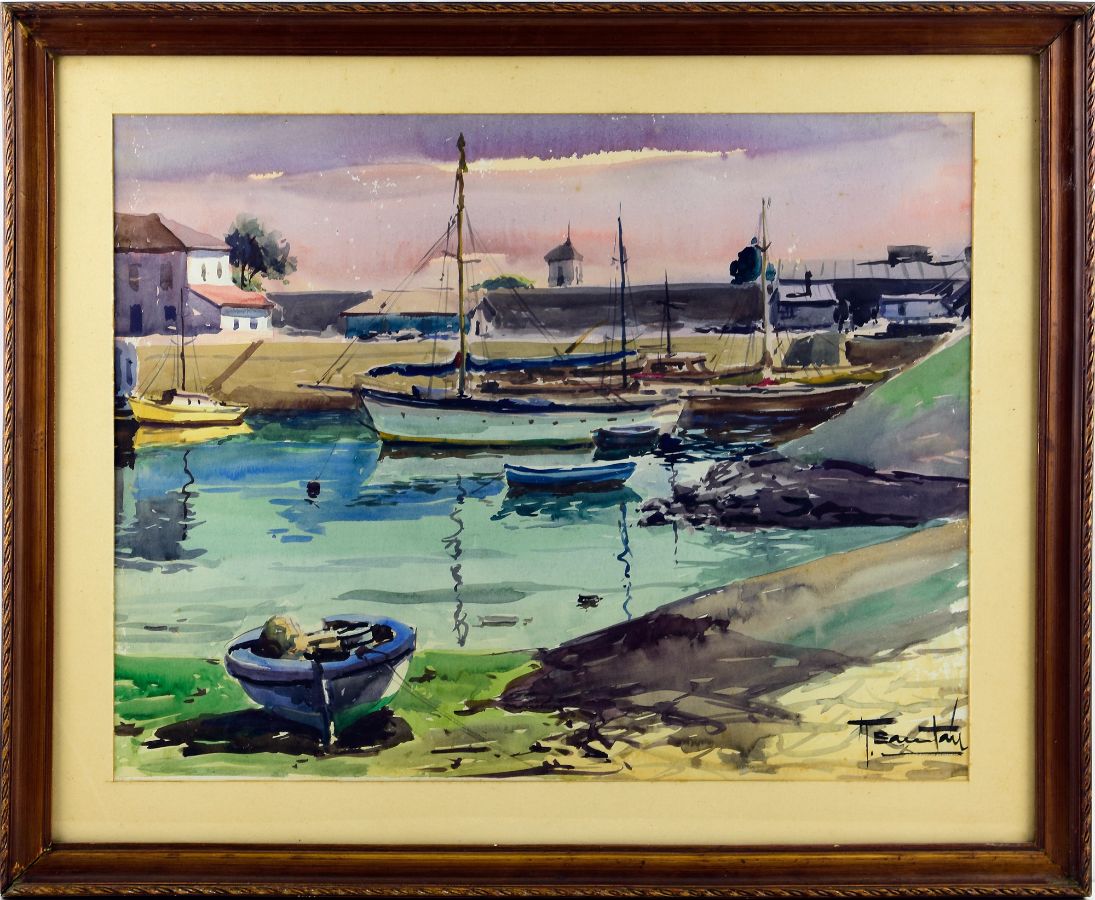 Barcos no porto